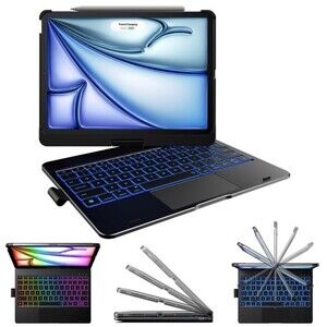 typecase Touch Keyboard Case for iPad Air 11-inch(M4/M3/M2, 2026/2025/2024) & iP